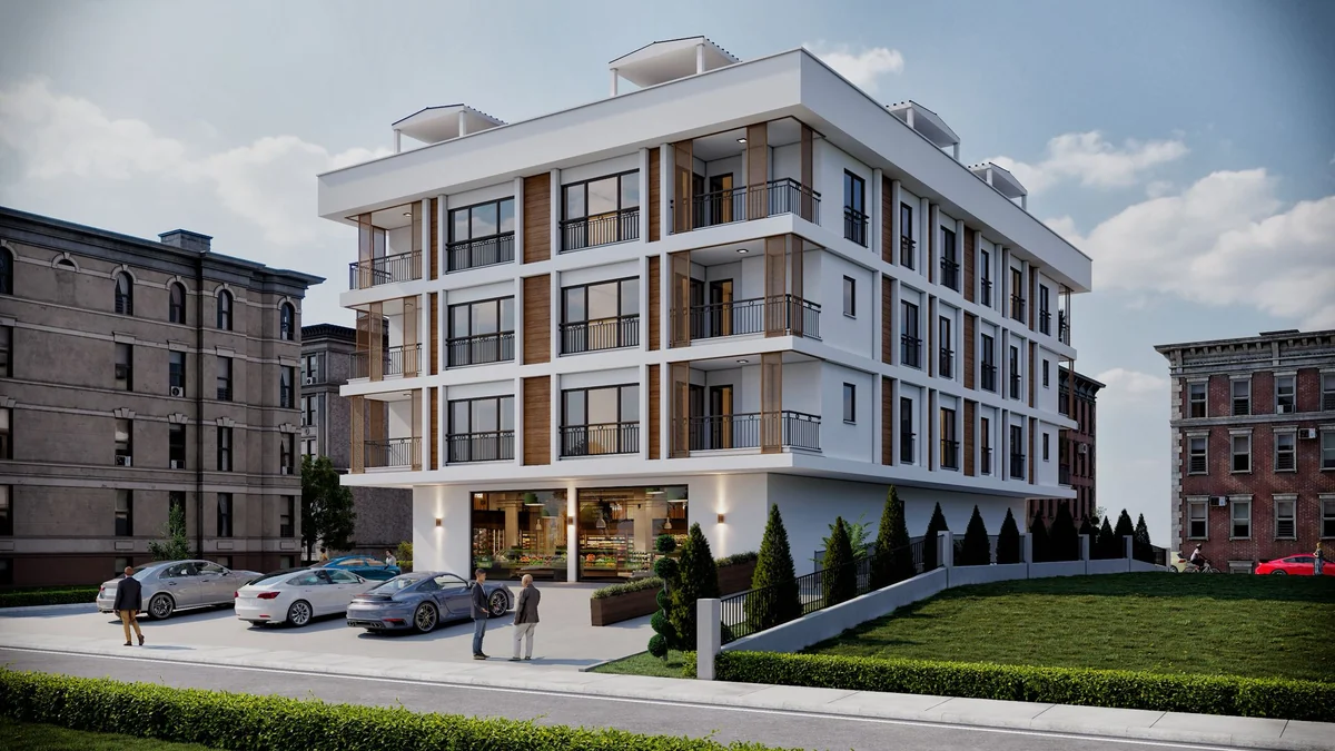 Akasya Apartmanı, Durugöl Ordu — mimari görselleştirme